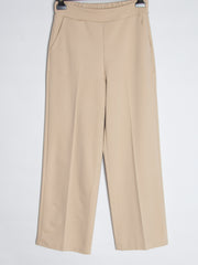 Struktureret jogger m. Pressefold