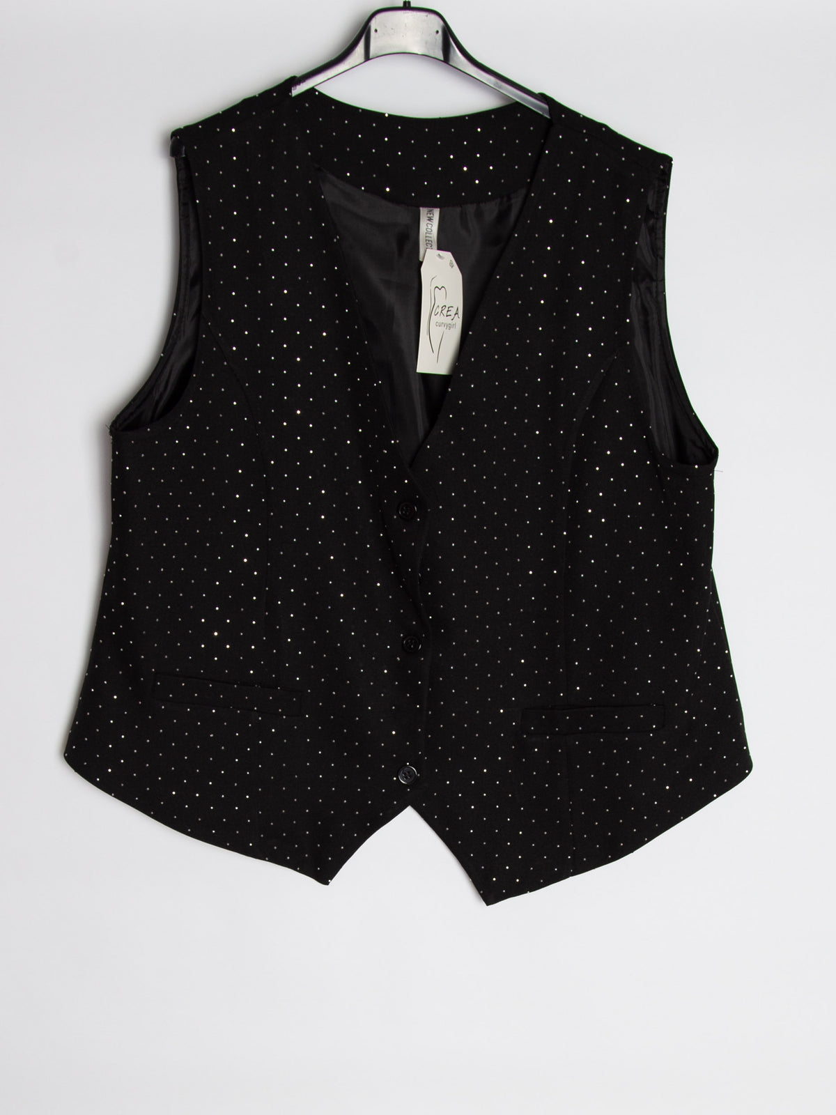 Bling vest - Brystmål 130cm - Ingen returret - ITNOV24 by Krone 1