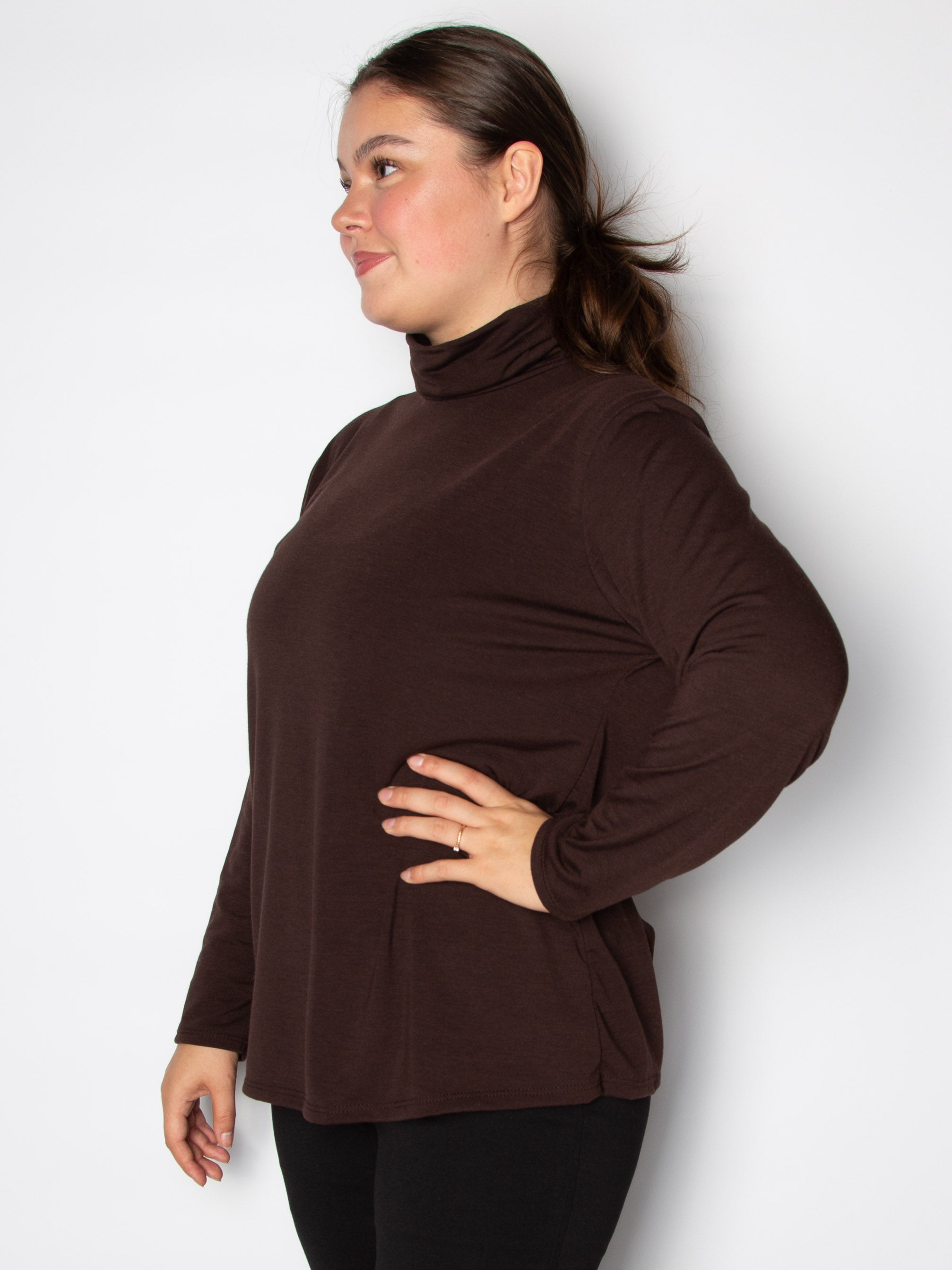 Rullekrave bluse
