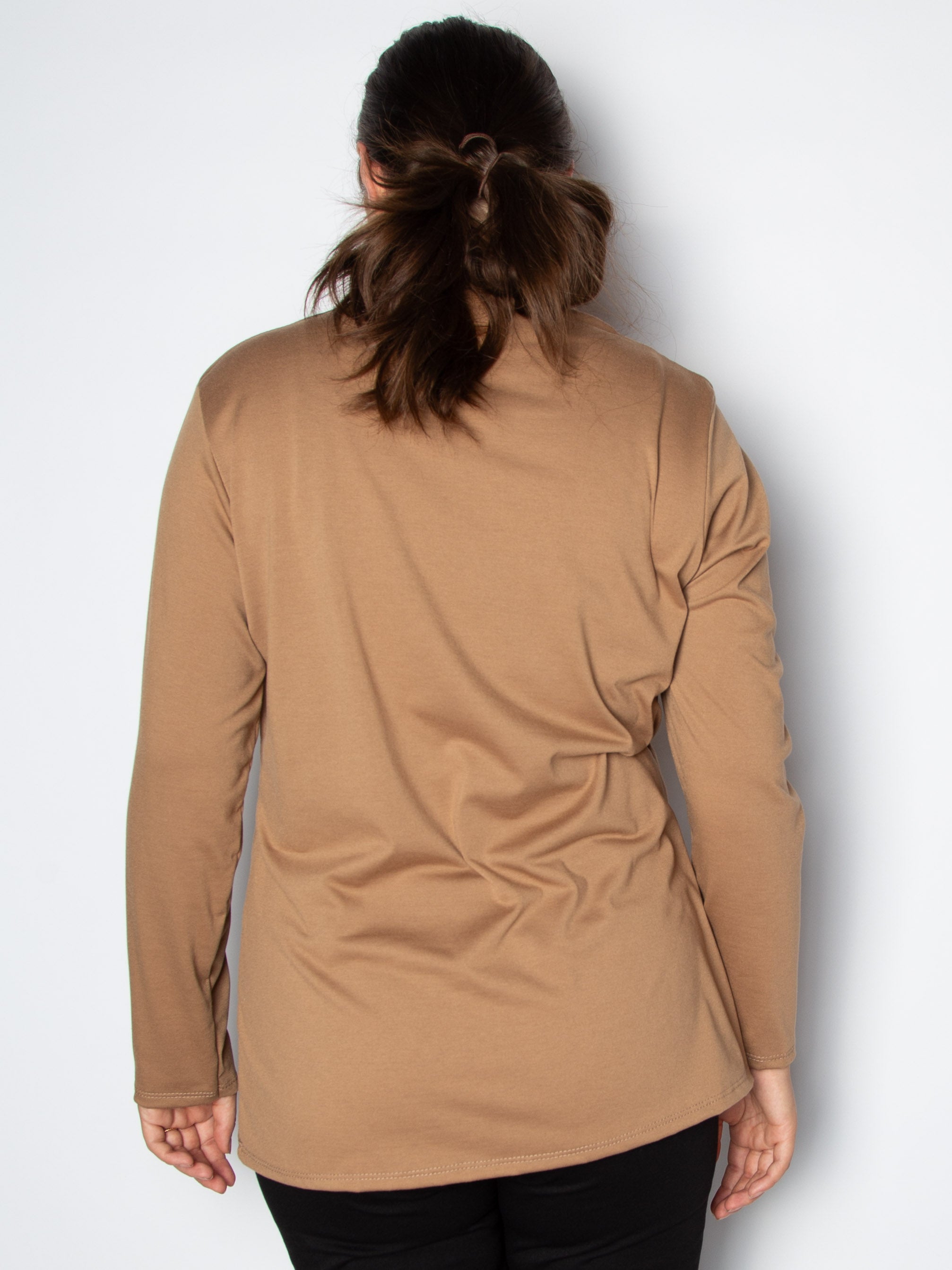 Rullekrave bluse