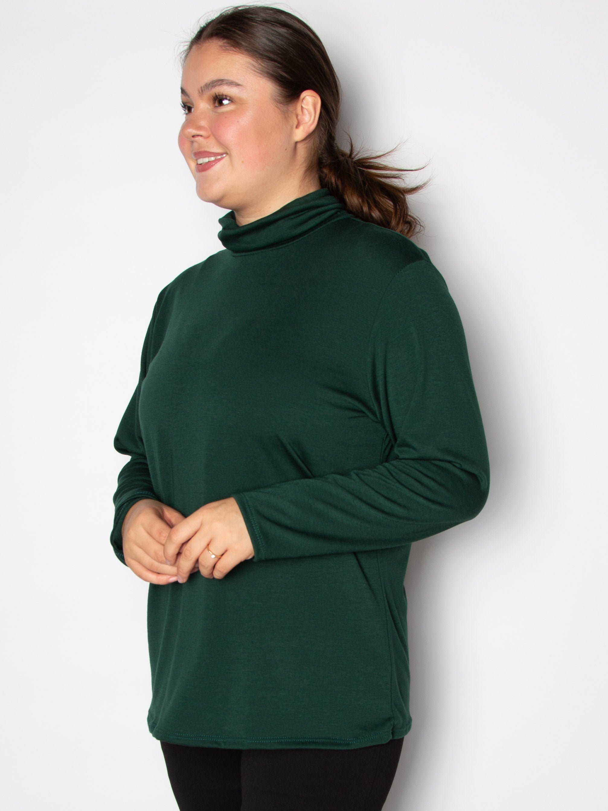 Rullekrave bluse