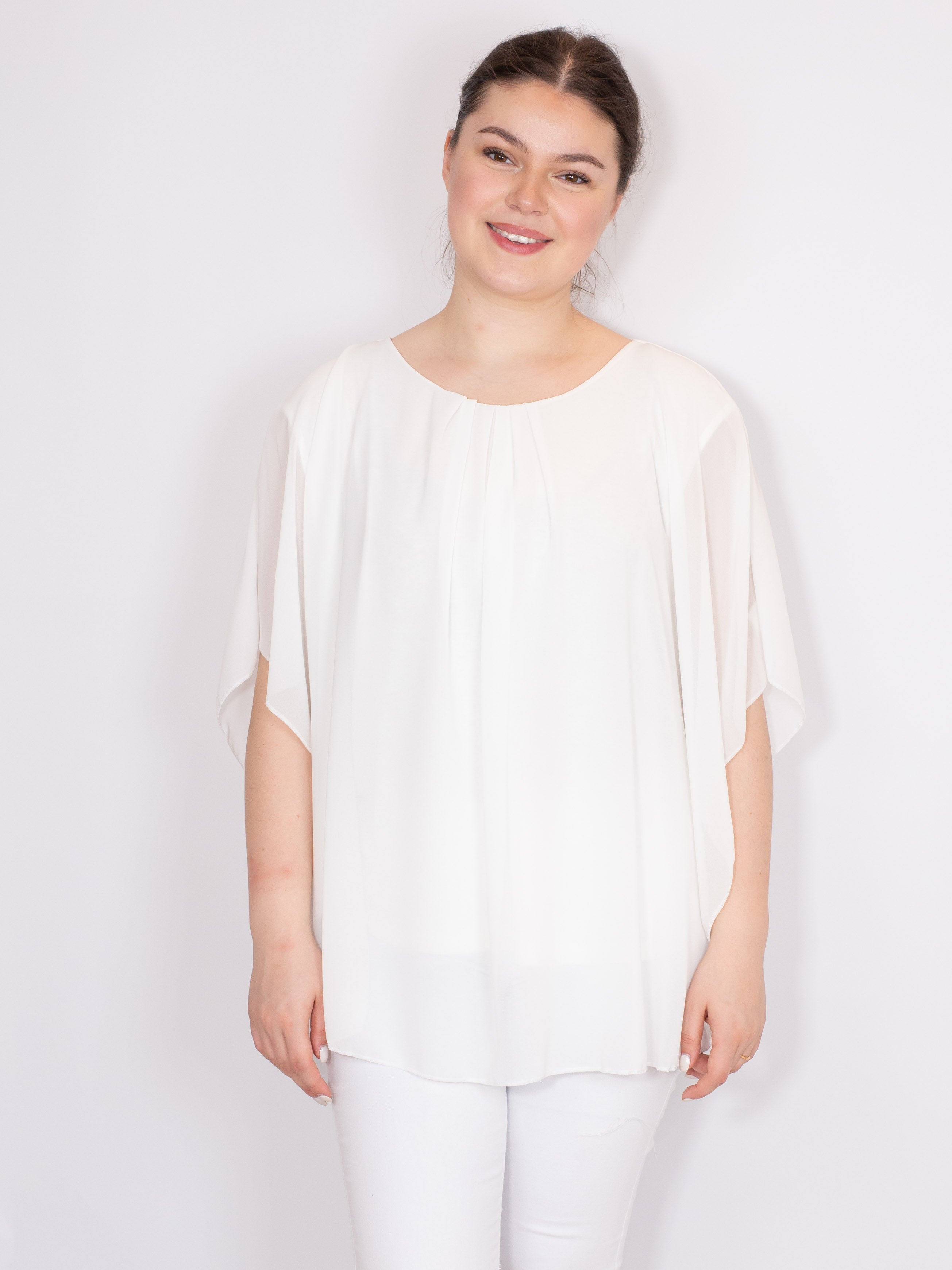 Chiffon overdel - Brystmål 130cm