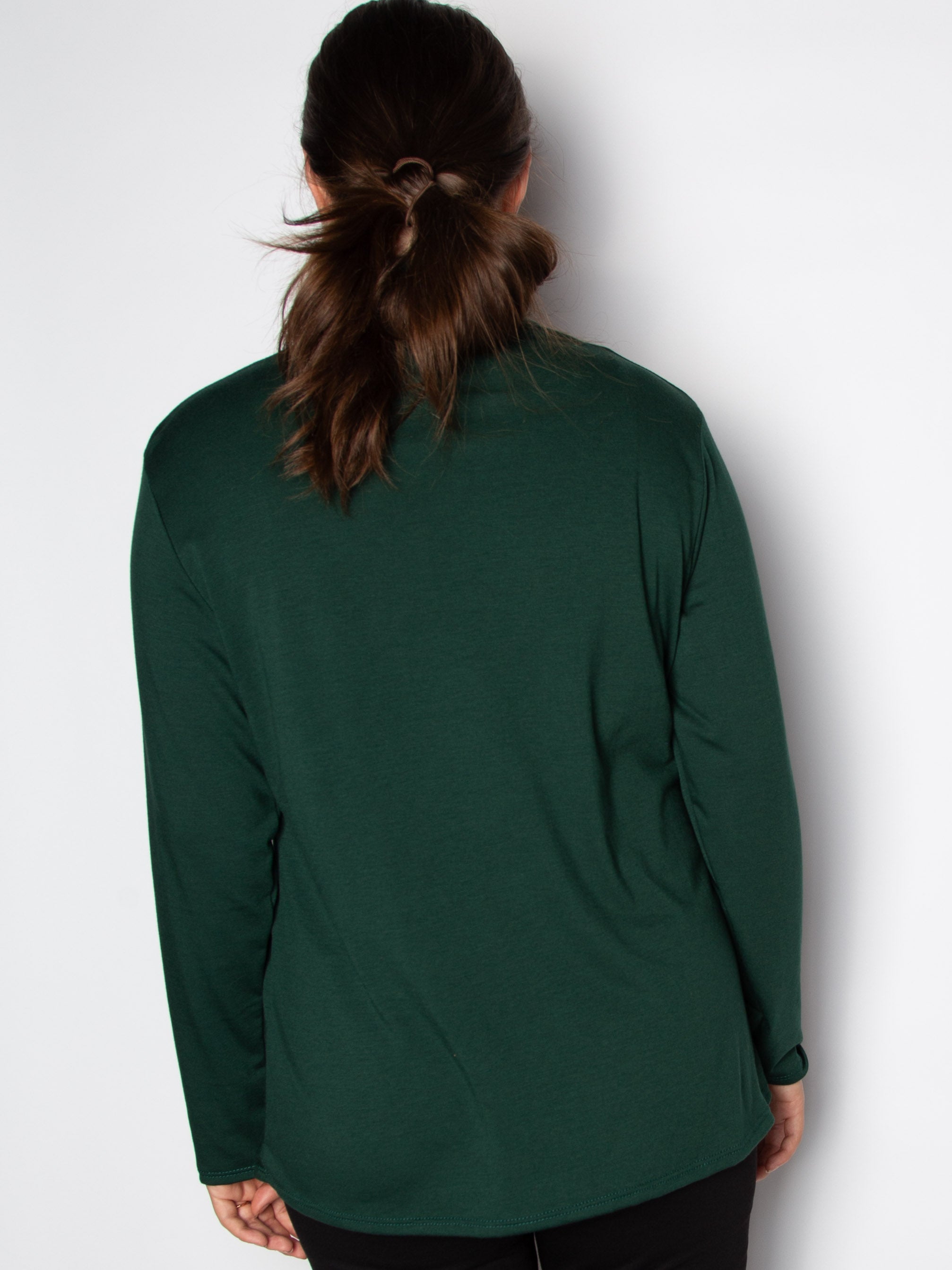 Rullekrave bluse