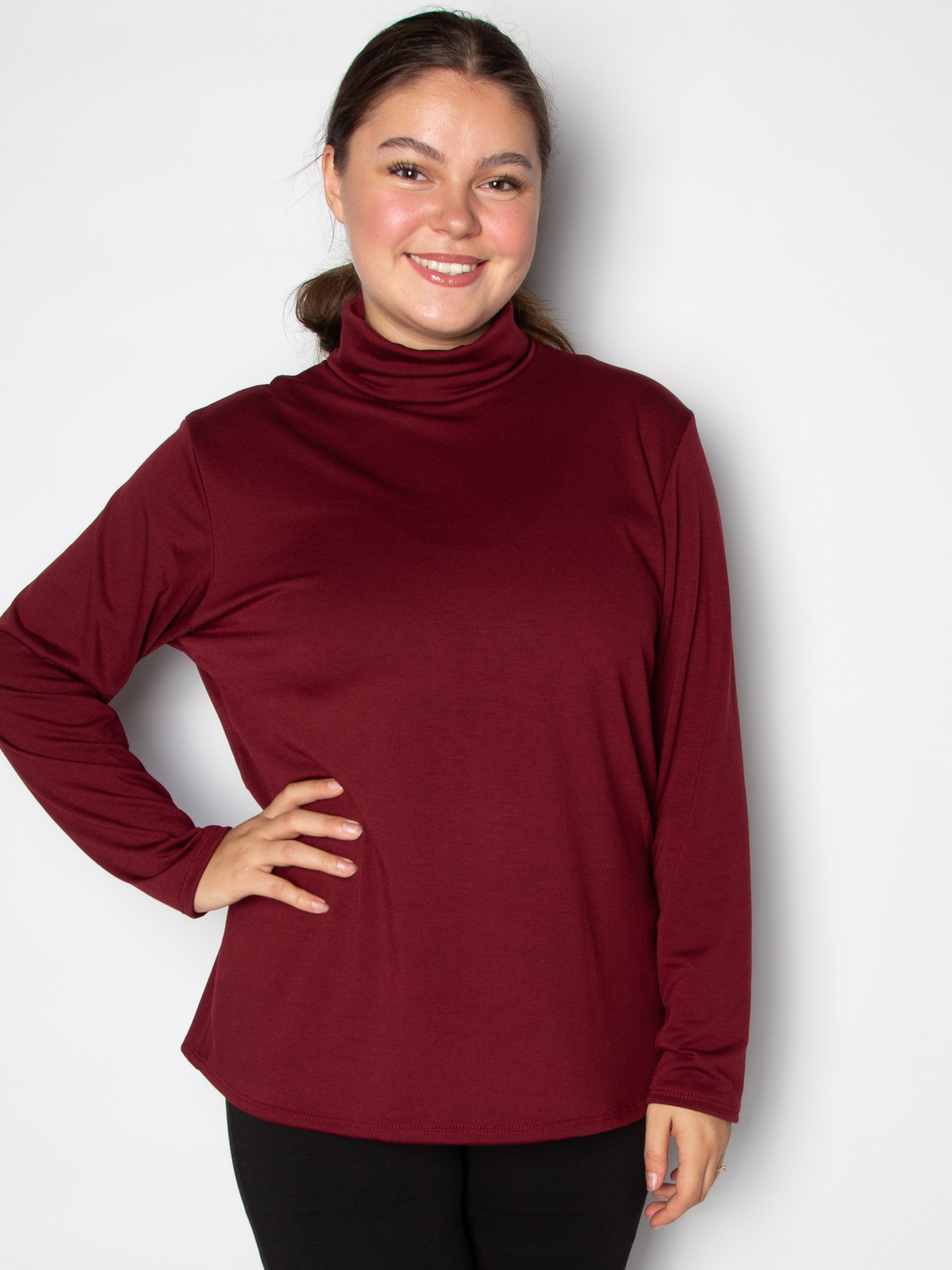 Rullekrave bluse