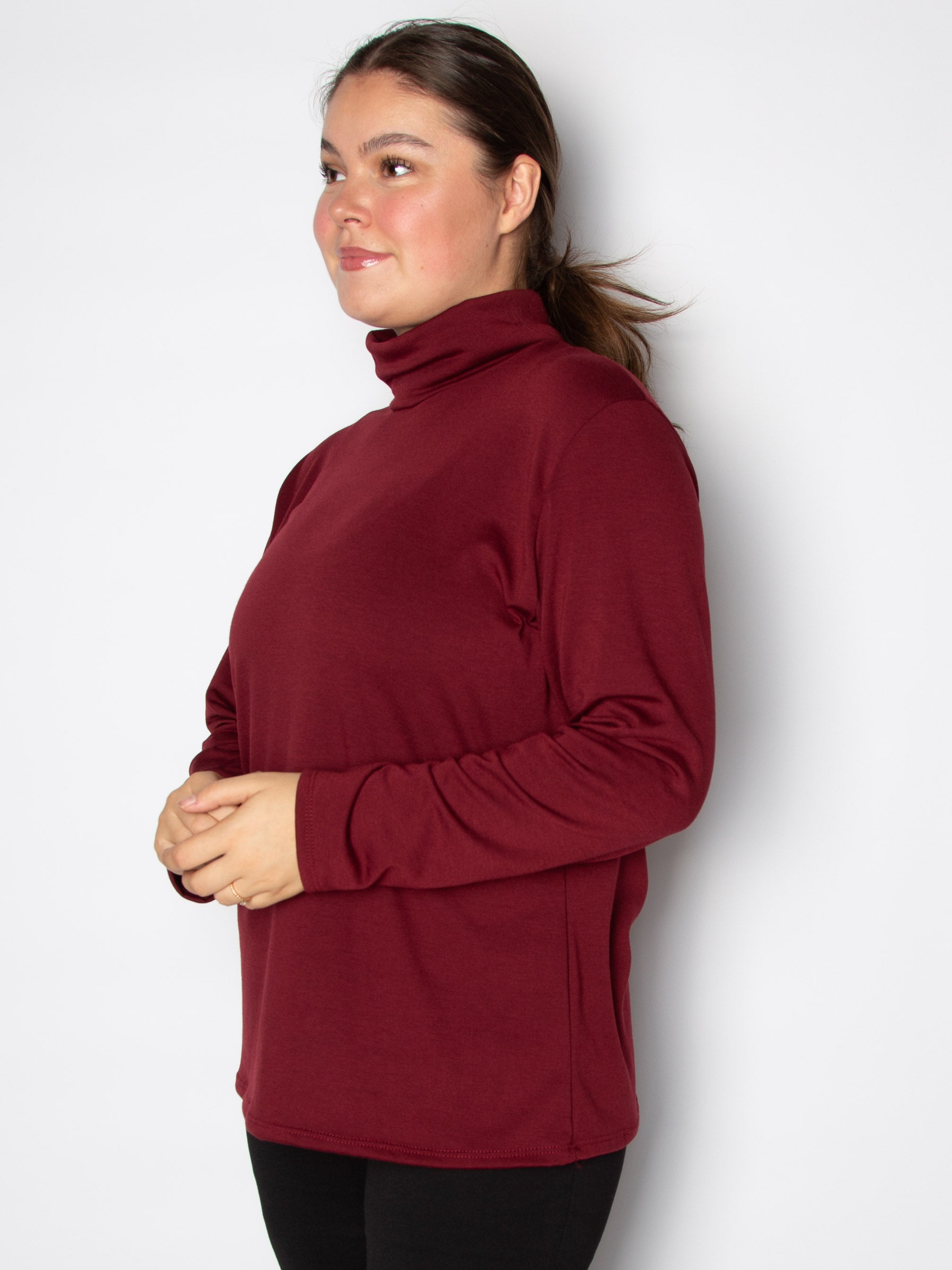 Rullekrave bluse