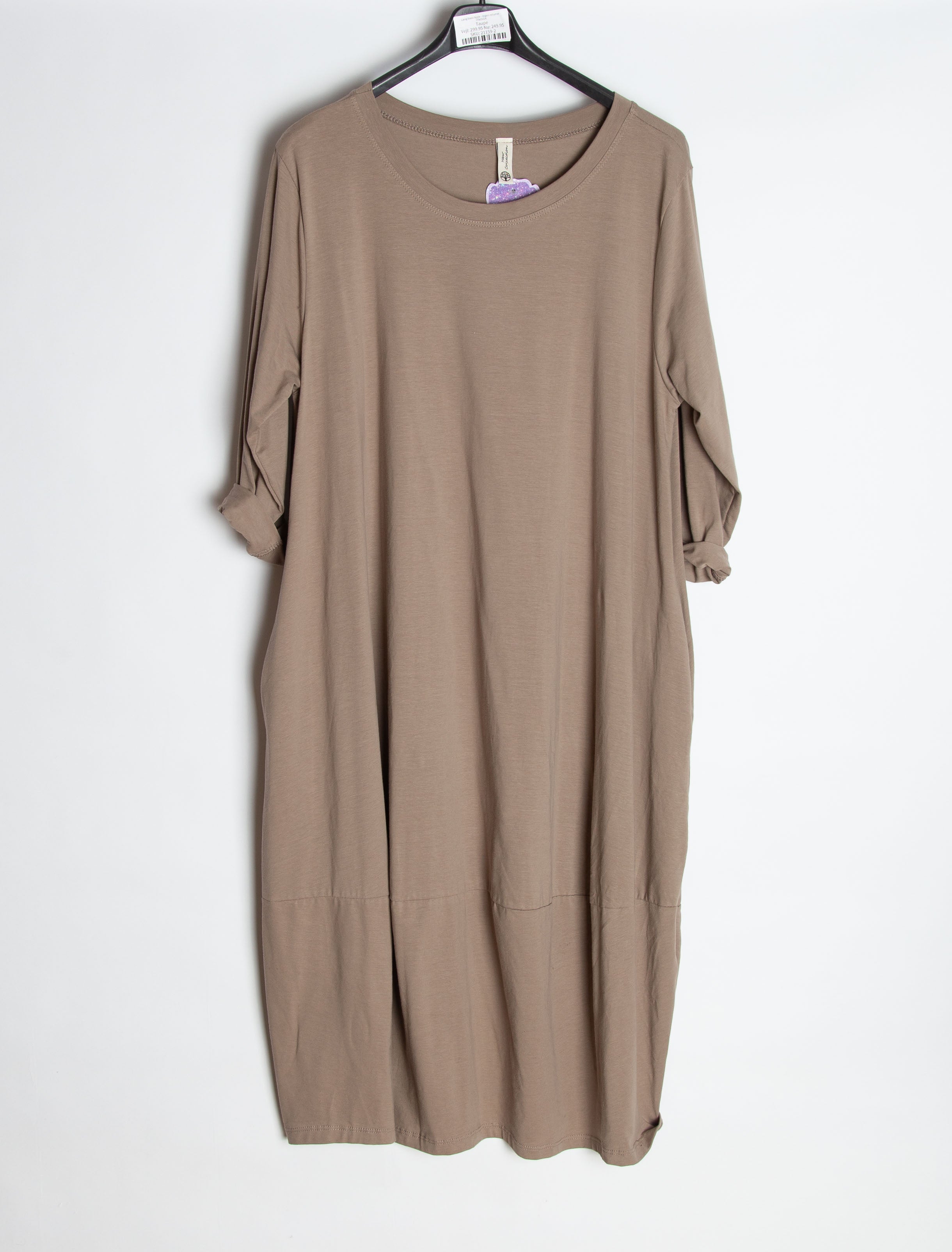 Lang basic kjole - Brystmål 120cm