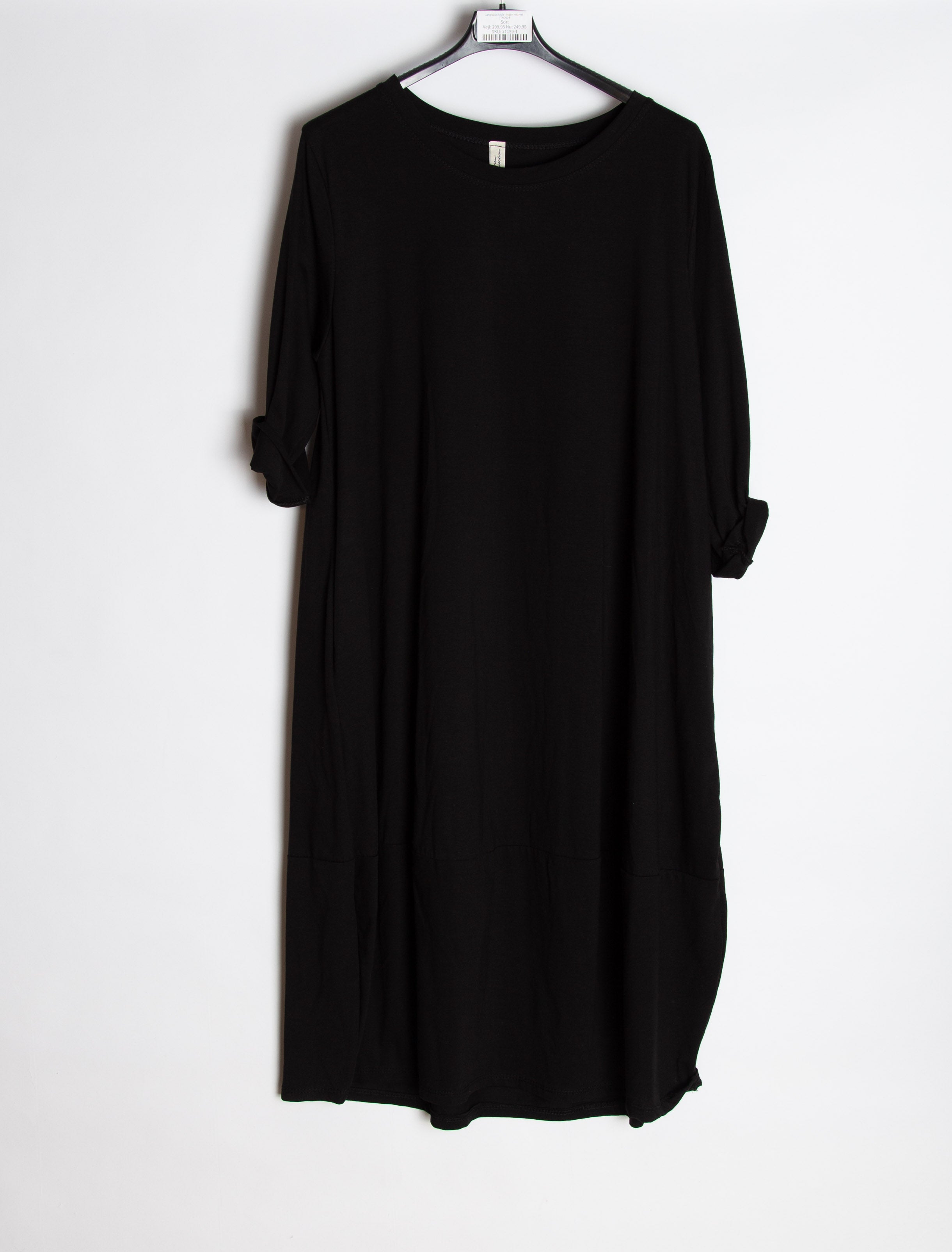 Lang basic kjole - Brystmål 120cm