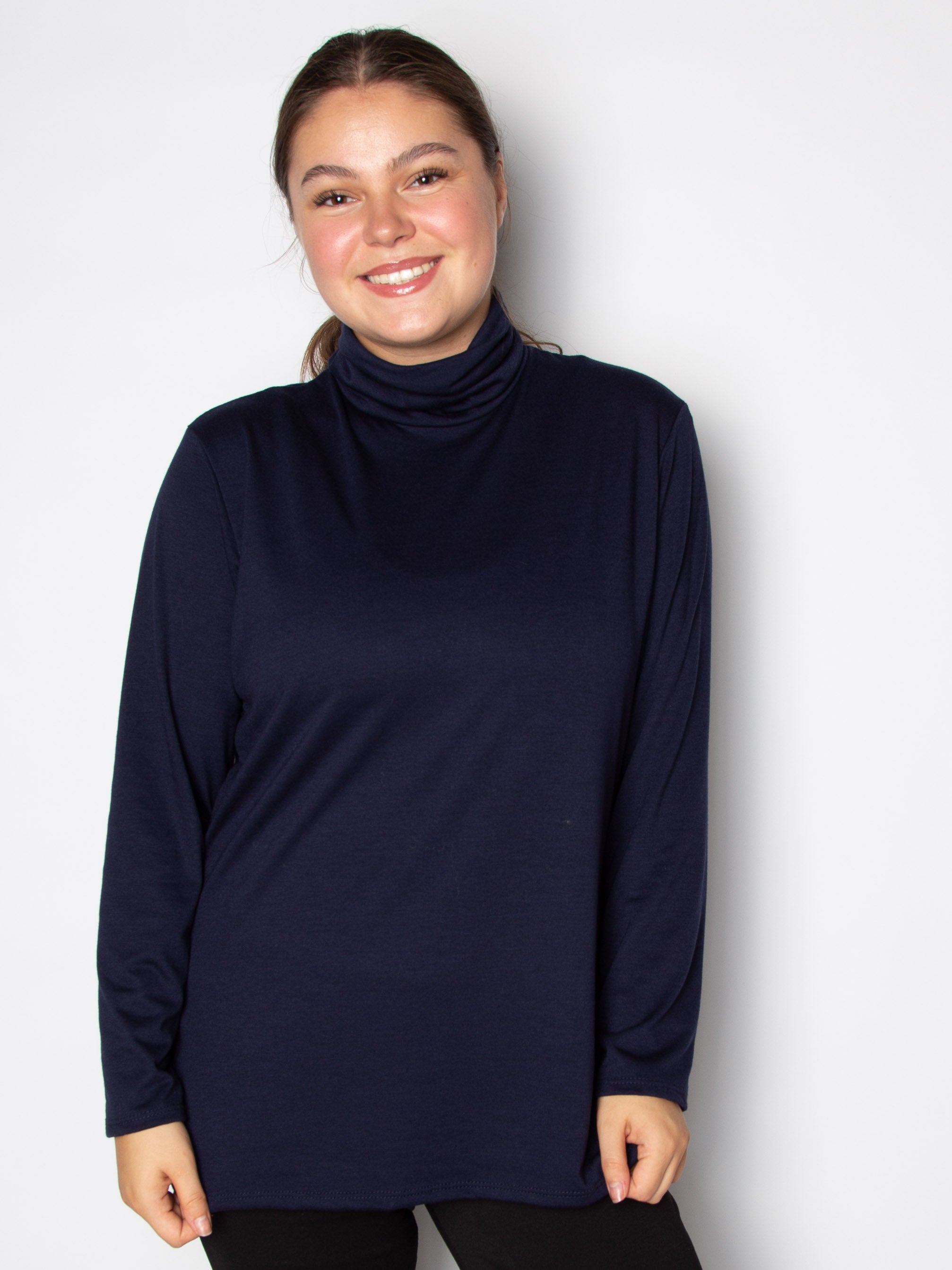 Rullekrave bluse