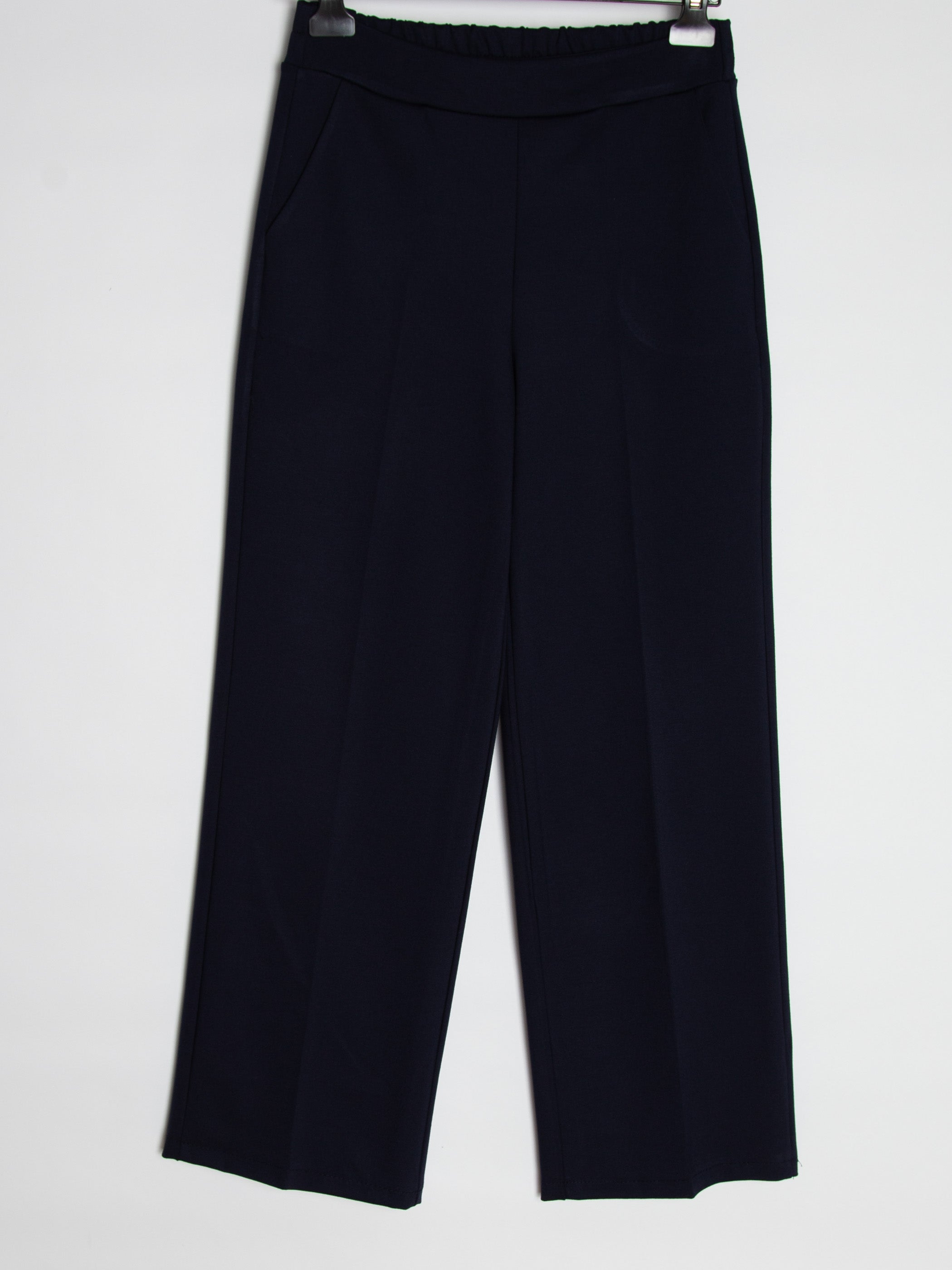 Struktureret jogger m. Pressefold