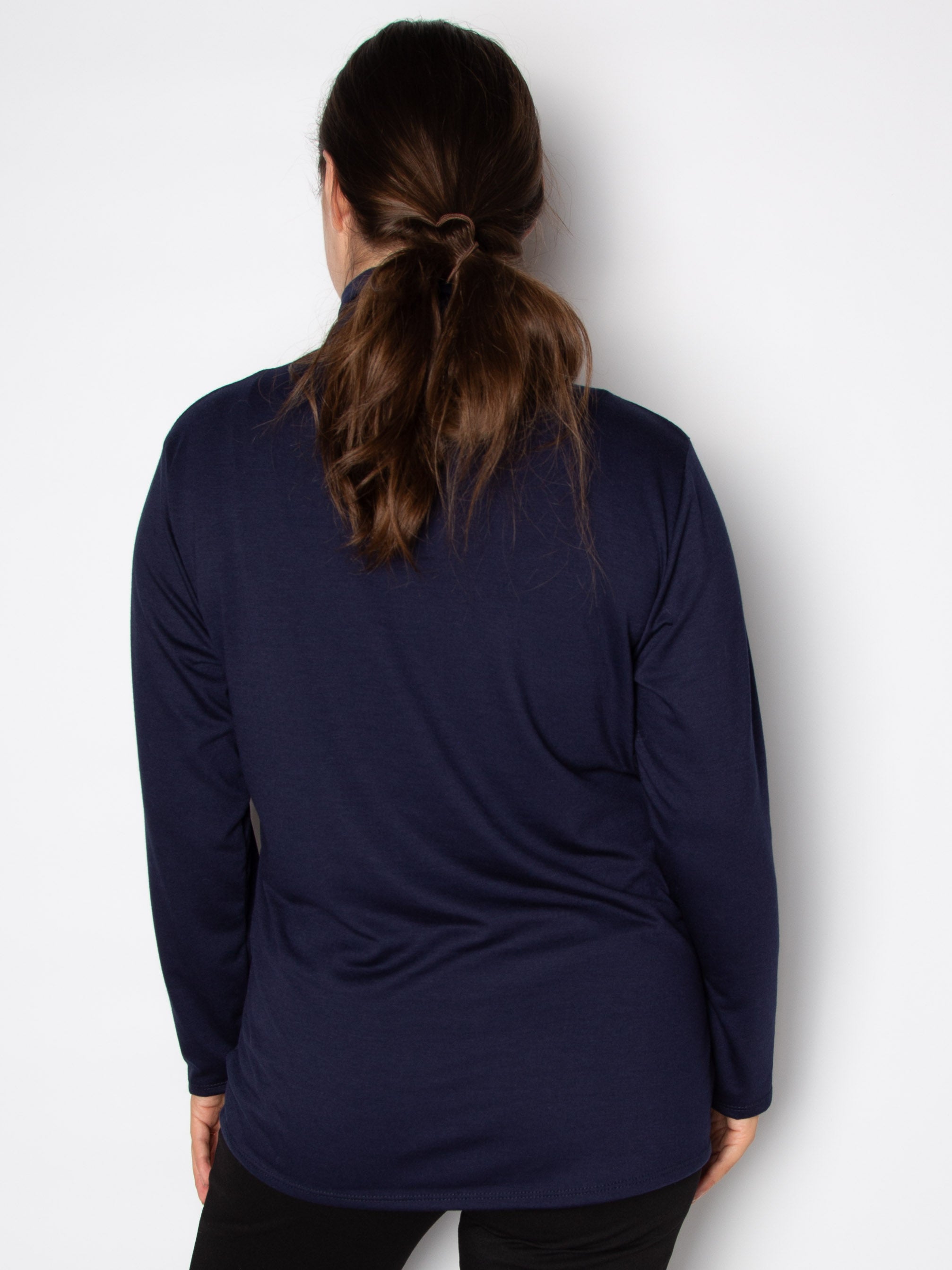 Rullekrave bluse