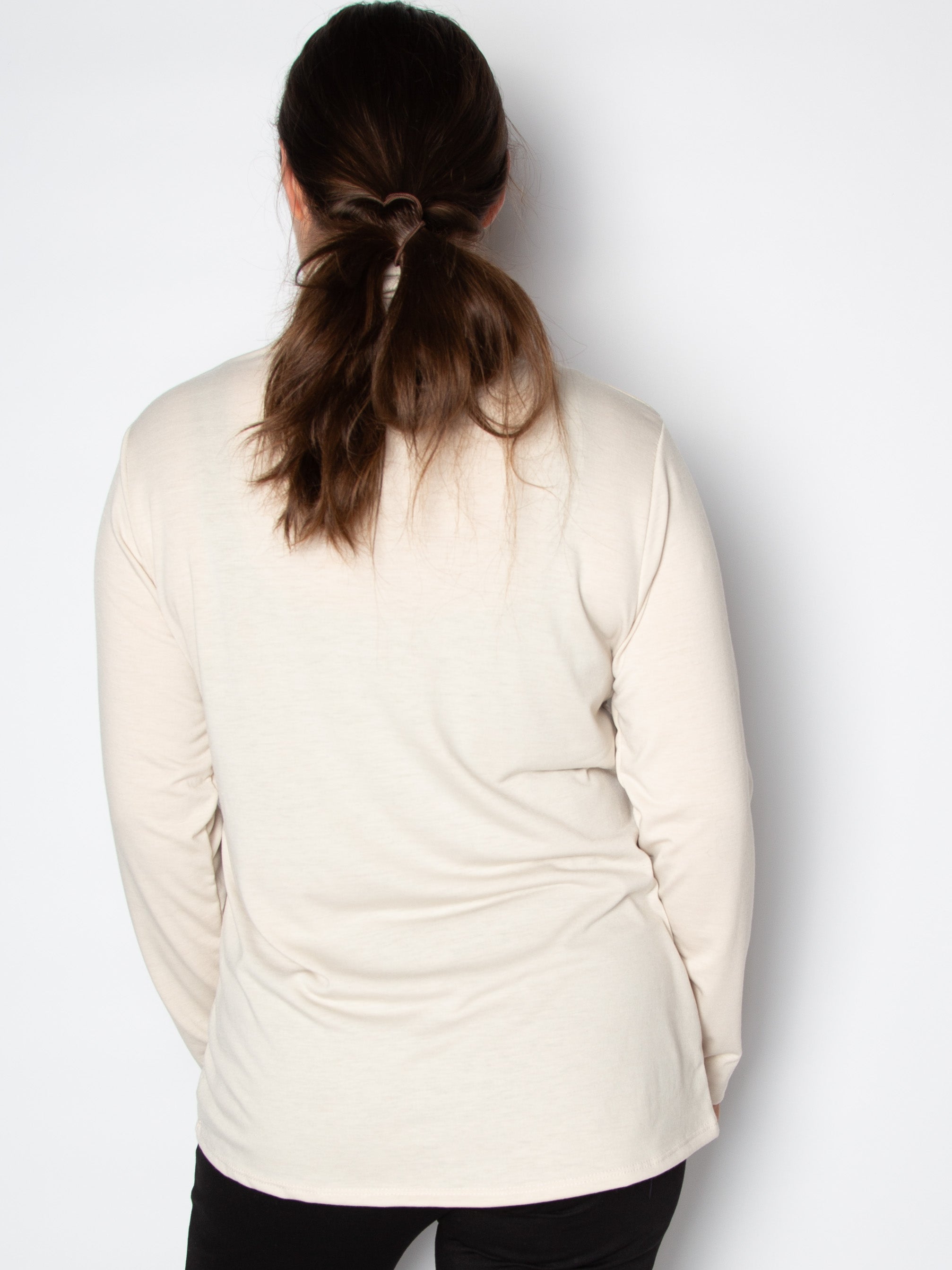 Rullekrave bluse