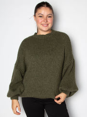 Vamset striktrøje