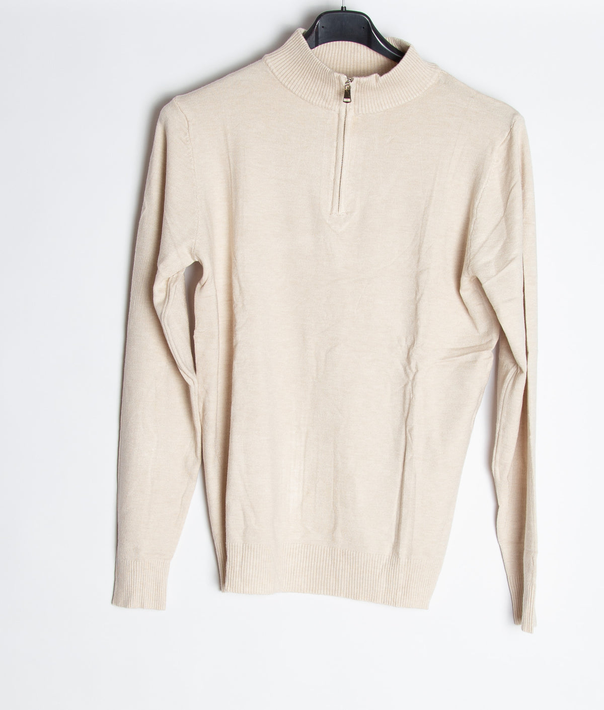Half zipper herre strik - Ingen returret - ITNOV24