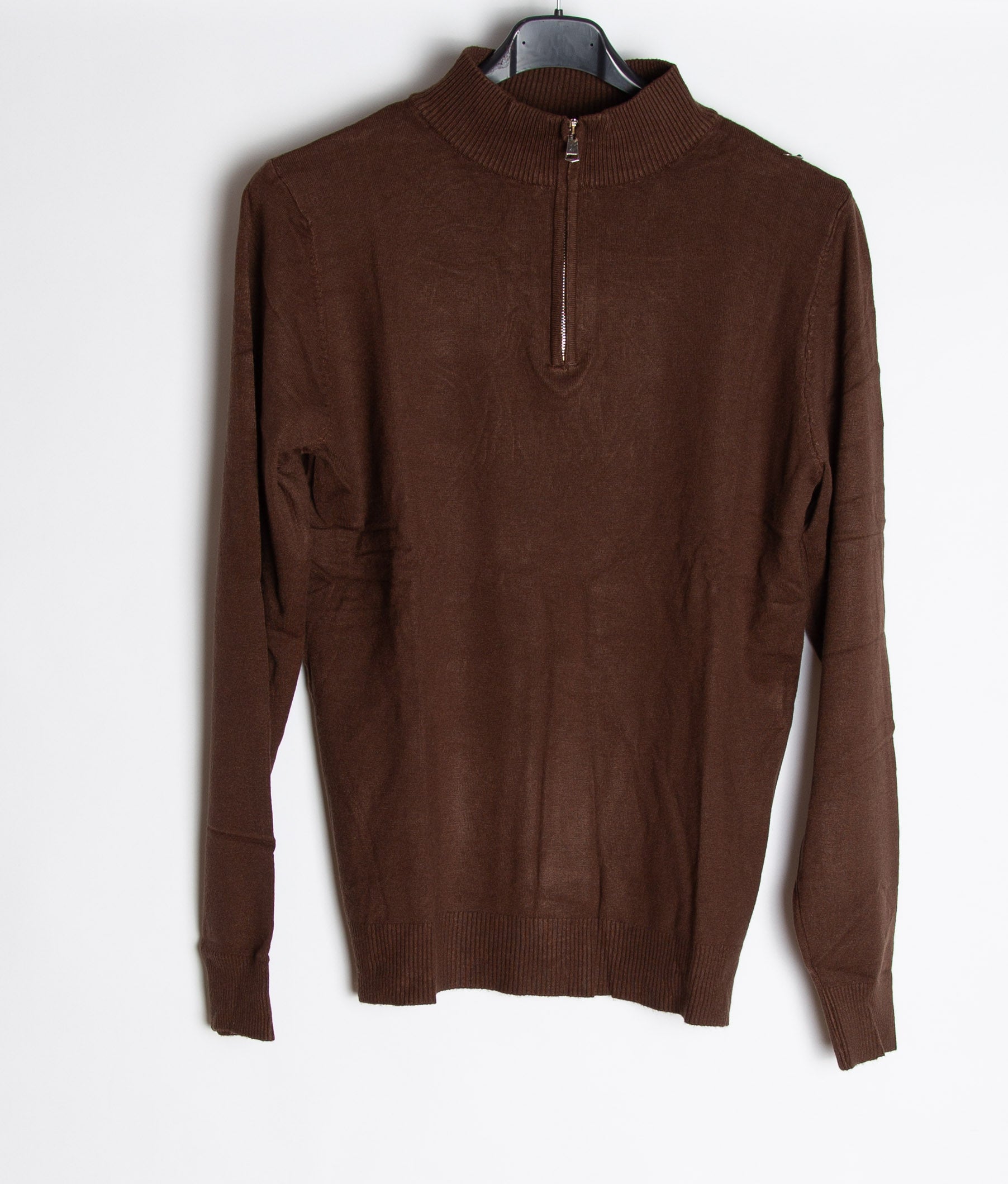 Half zipper herre strik - Ingen returret - ITNOV24