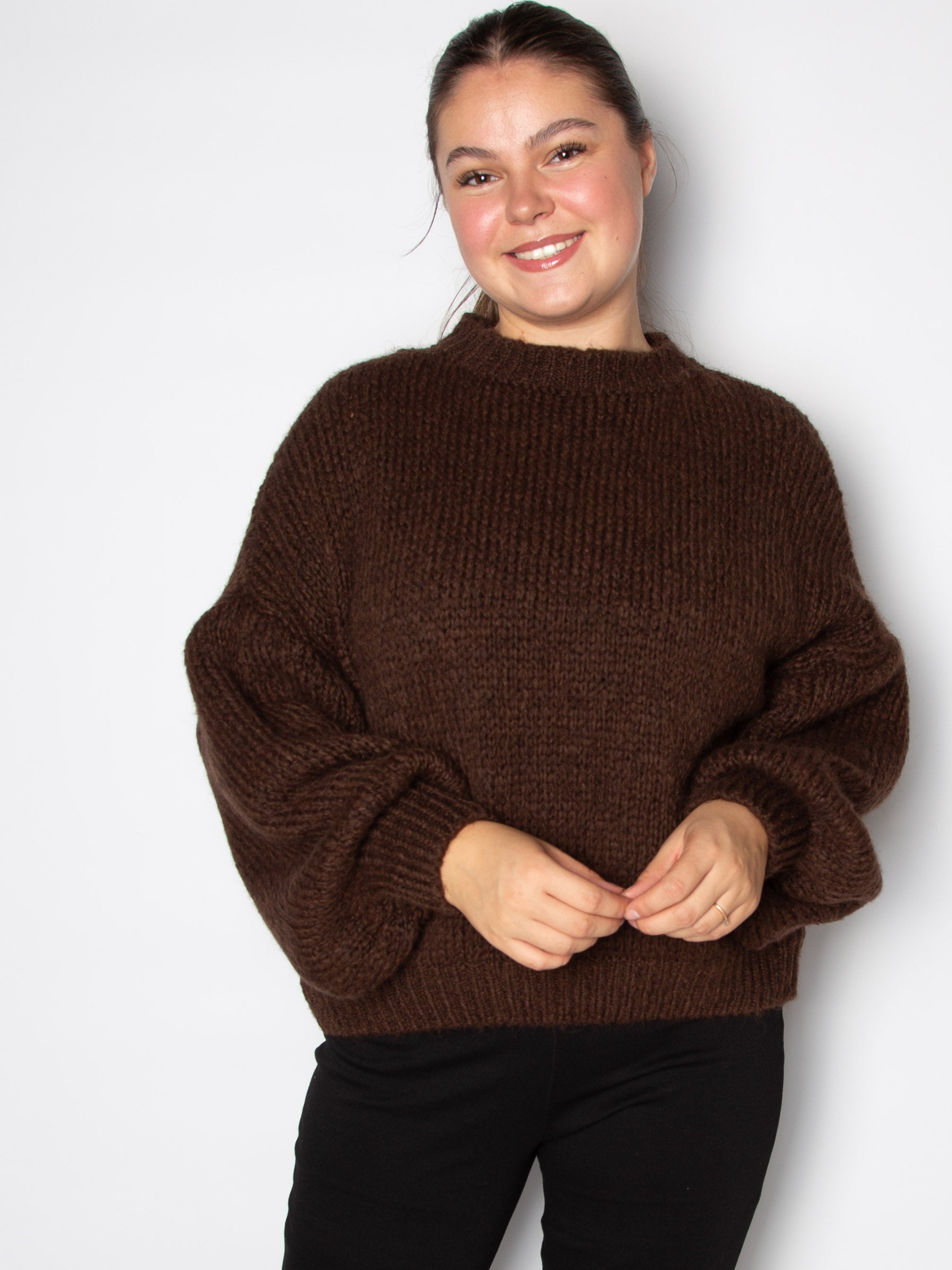 Vamset striktrøje