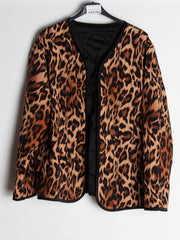 Leopard jakke - Ingen returret - ITNOV24