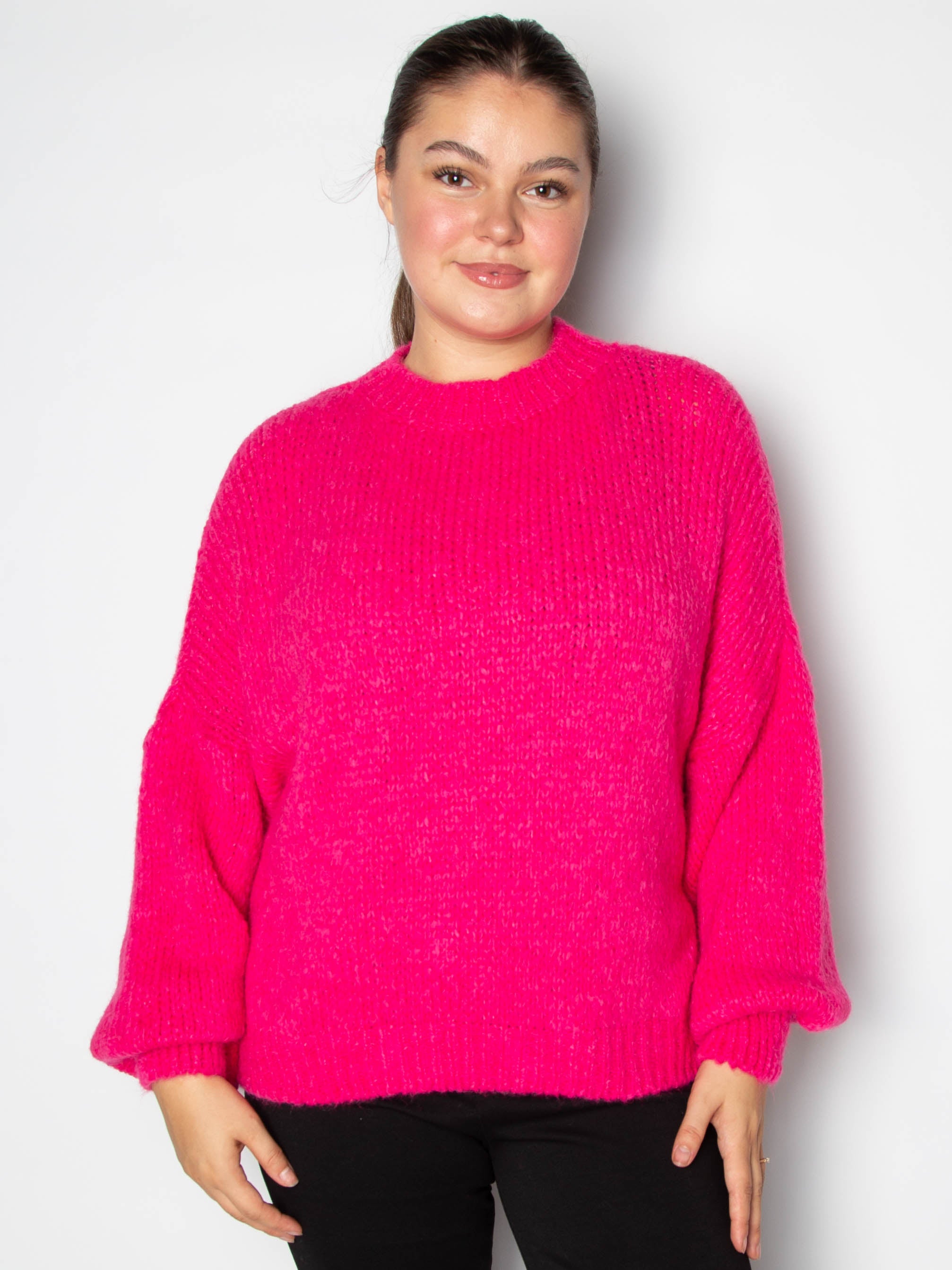 Vamset striktrøje
