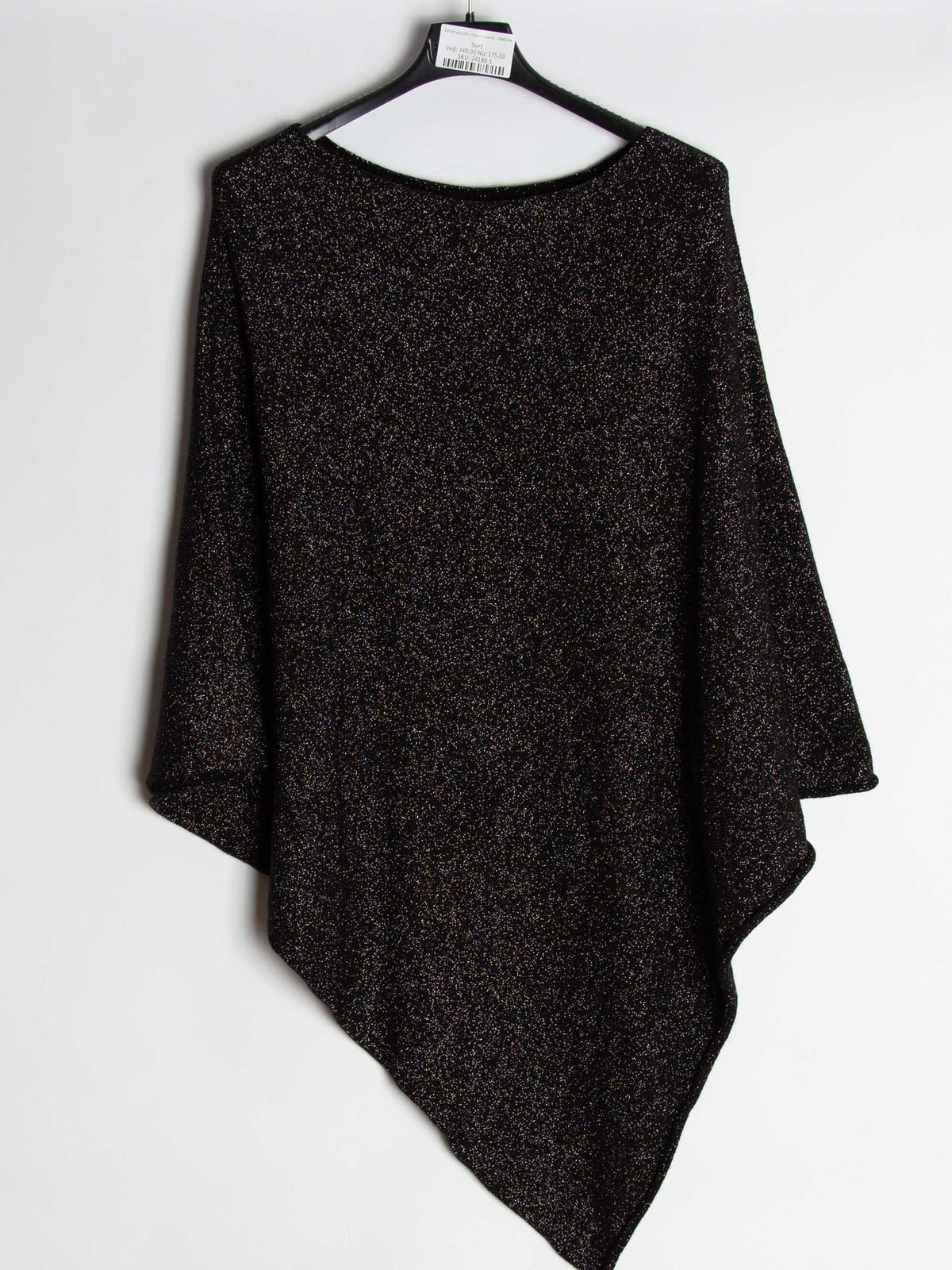 Glitter poncho