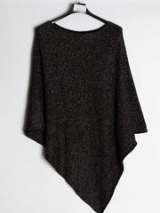 Glitter poncho