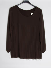Plisse bluse - Brystmål 130cm - Ingen returret - ITNOV24