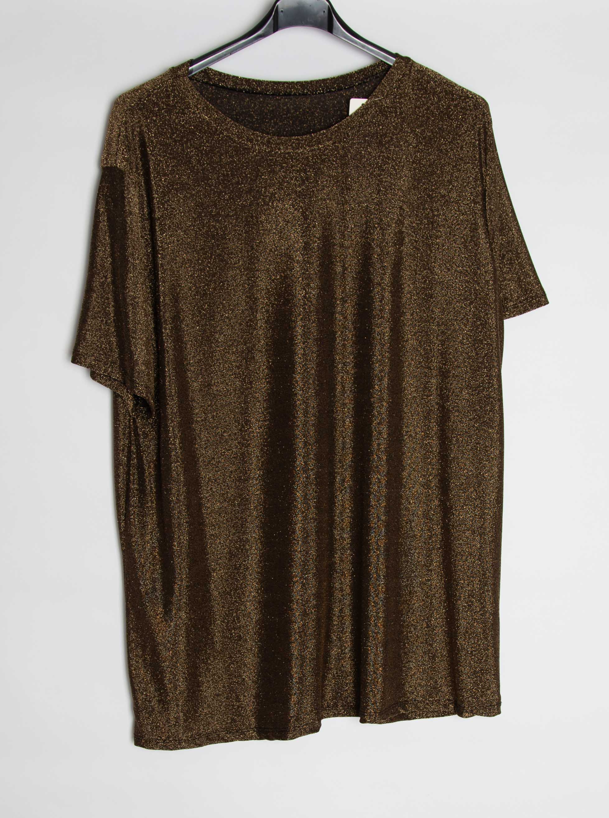 Glitter t-shirt - Brystmål 130cm - Ingen returret