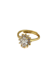 Ring oval dråbe - Justerbar - ITSEP24