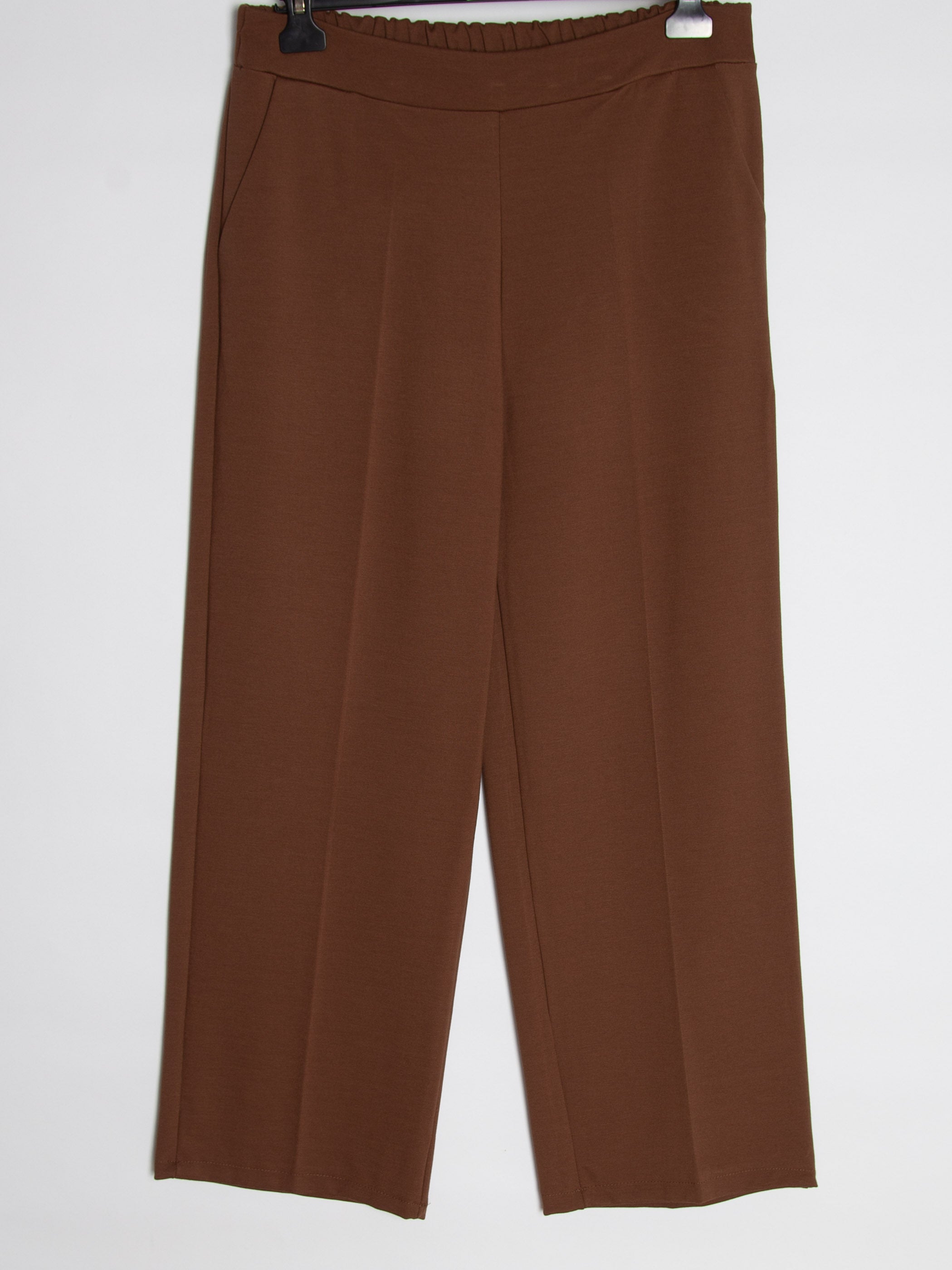 Struktureret jogger m. Pressefold