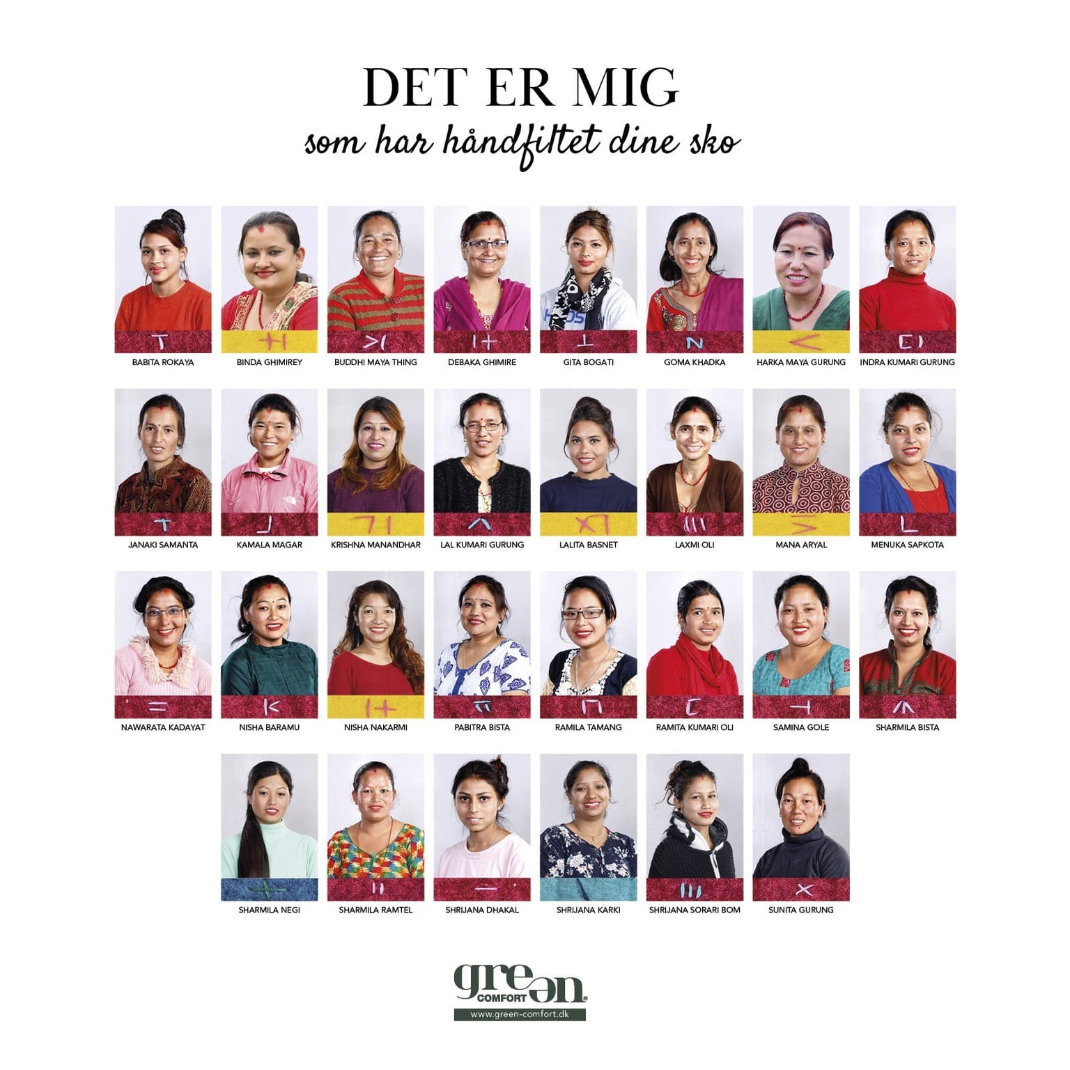 Green Comfort Tibet uld hjemmesko