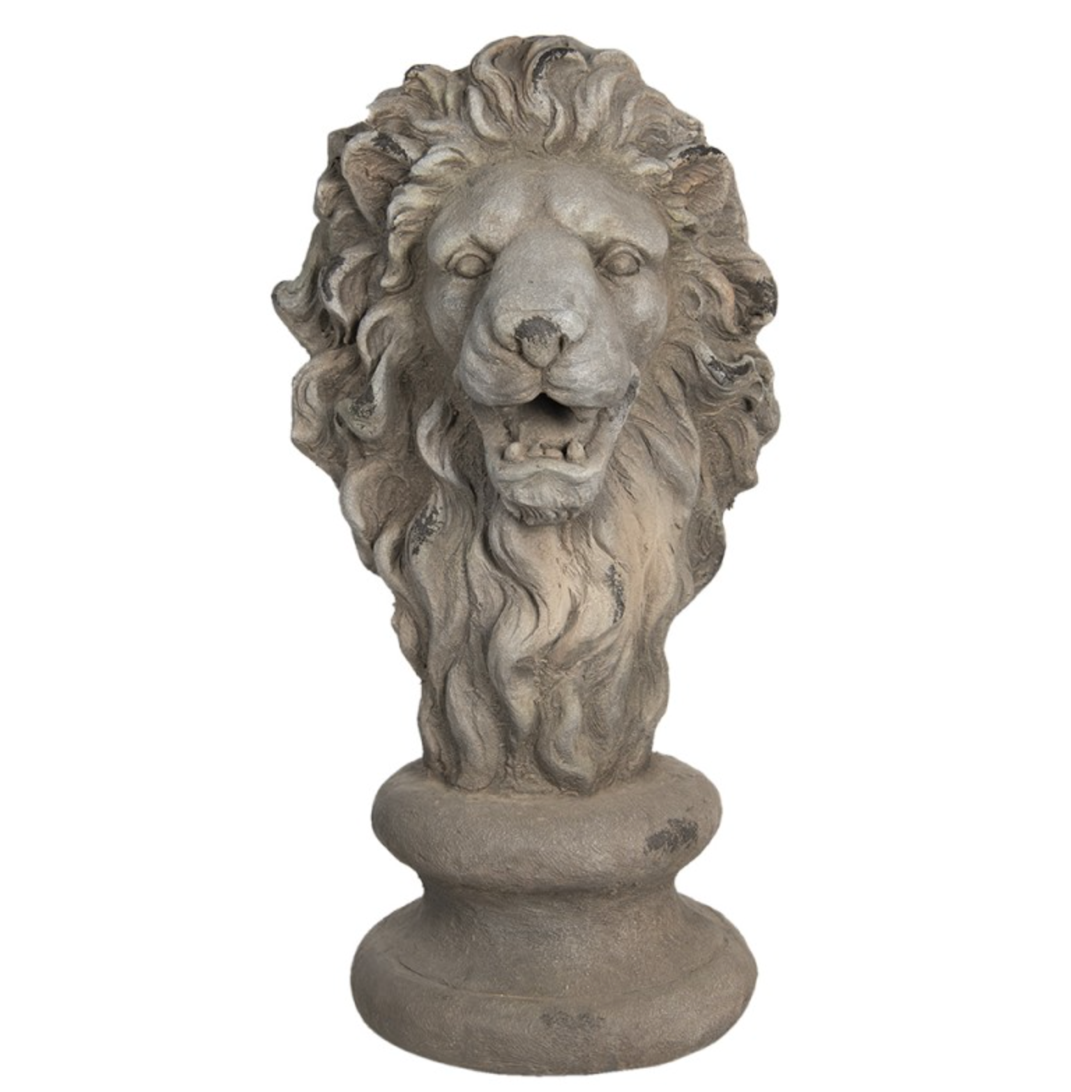 Løve dekorativ figur 34x35x67 cm