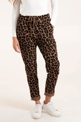 Mirakelbukser med leopard print - Ingen returret