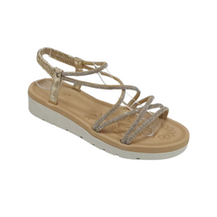 Sandaler med blød bund criss cross -