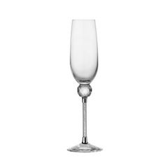 Defekt - Champagne glas med diamant 4.5x7.0x25.5x7cm