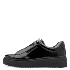 Marco Tozzi lak sneakers sort by Marco Tozzi
