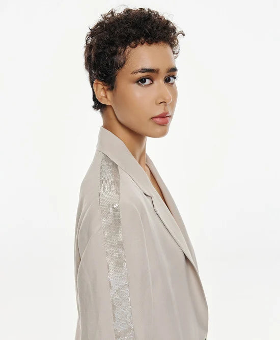 Access Blazer with sequin details