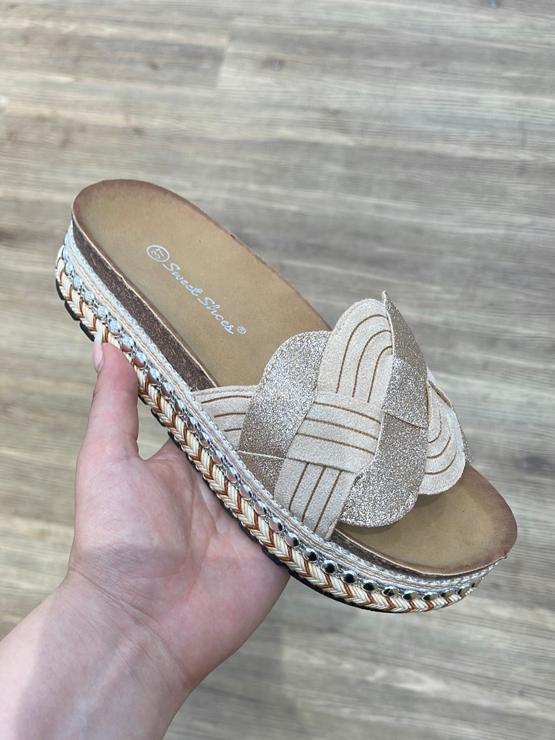 Glimmer sandal - by Krone 1