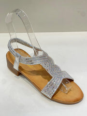 Sandal med snoning bling - Ingen returret