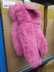 Faux pels luffer fashion