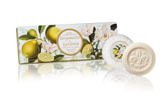 Fiorentino Gaveæske med 3 sæber Bergamot og Gardenia 3x100g