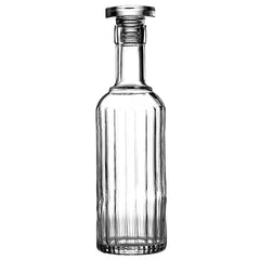 Glass decanter with stopper 28.2x8.2 cm