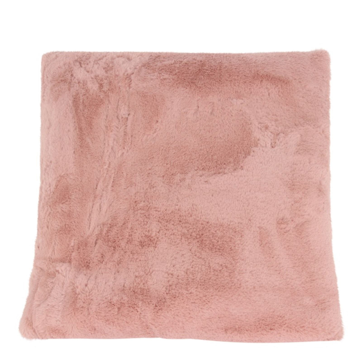 Fur pillow pink 45x45cm