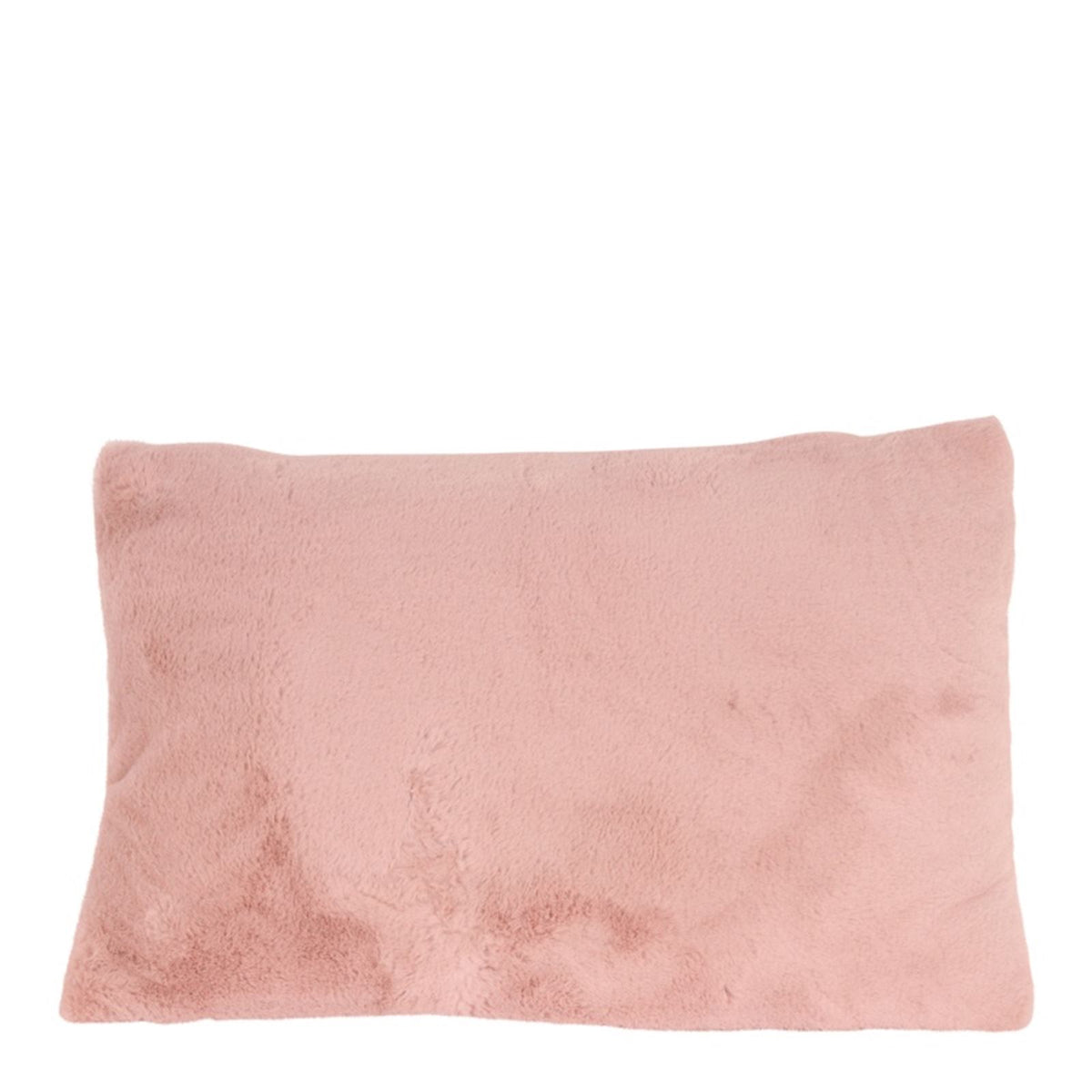 Long fur cushions pink 40x60 cm