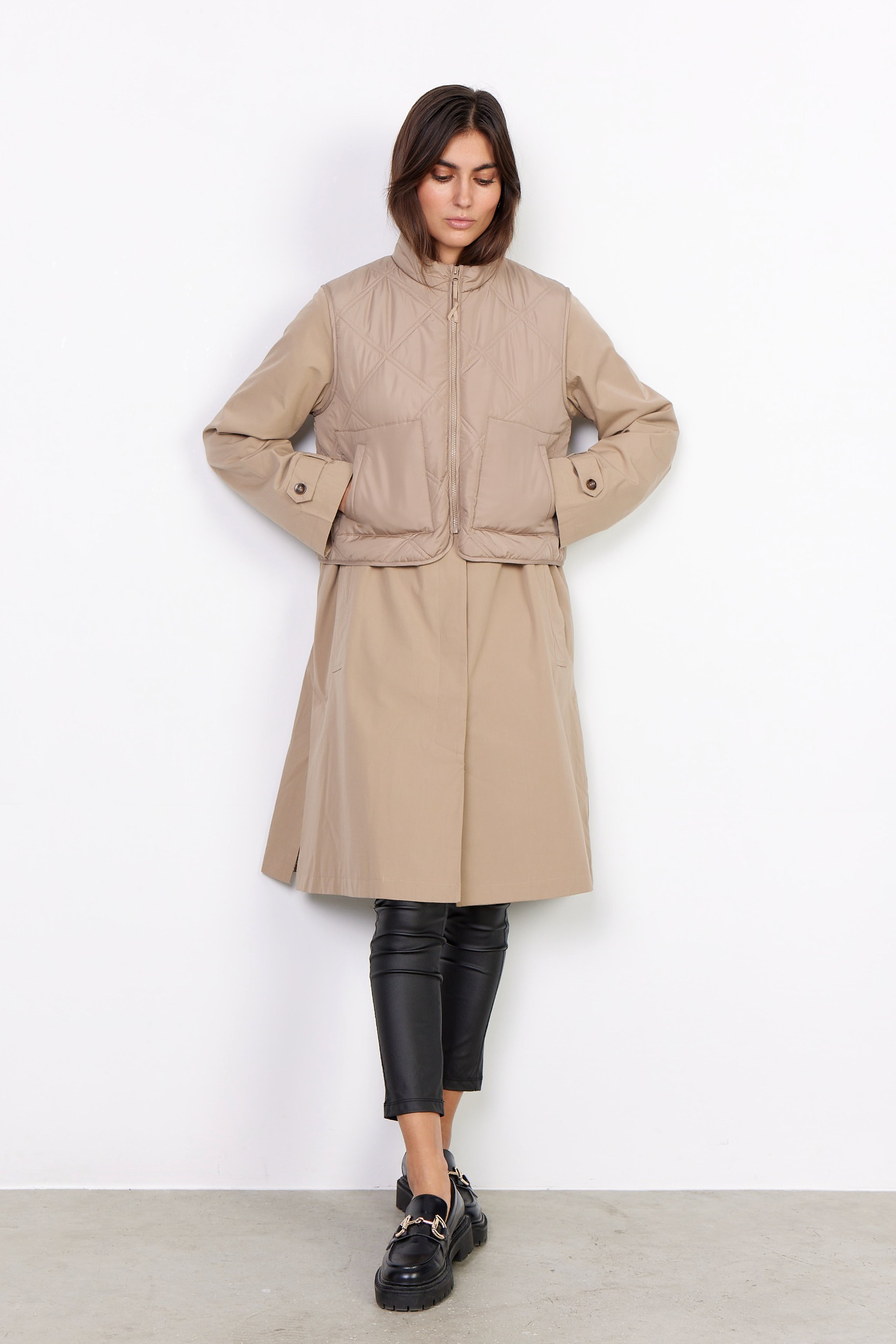 Soyaconcept Fenya Vest Beige