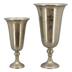 Pokal vase, Aluminium, 40x40x74cm