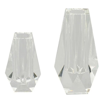 Crystal vase 5x5x10cm