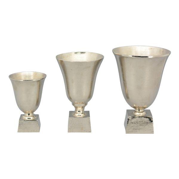 Aluminiumspokal stor, 19x19x25 cm