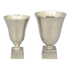 Pokal vase, Aluminium, 30x30x48 cm