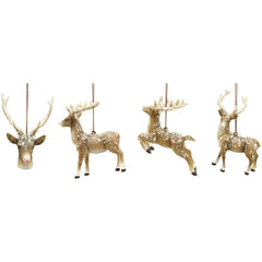 Small animals for hanging Polyresin 8.2x5.7x13.7, 10.6x5.2x12.5 cm, 11x7.8x13 cm, 13.4x4.6x10 cm