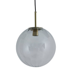 Hanging lamp 048 cm MAGDALA glass clear+gold