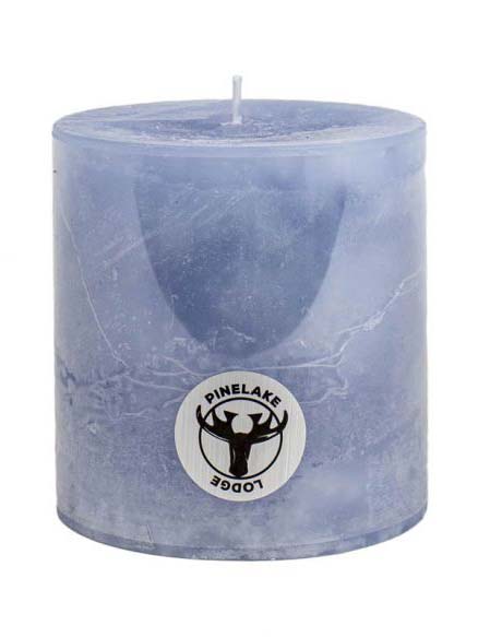 OL-Candle pillar rustic lavender 10x10x10