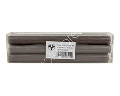 Stearinlys SET/6 rustic taupe 25x3x3